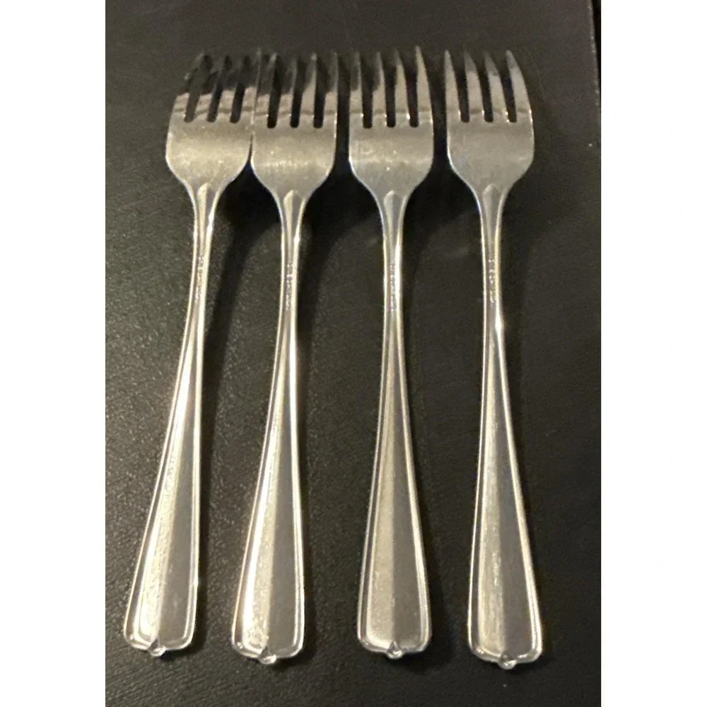 Oneida Gala Impulse Dinner Forks Fork Stainless Flatware Silverware Set Of 4